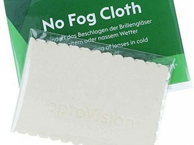 OptoVision No Fog Cloth anti-damp anti-fog anti-condens doekje voor brillenglazen