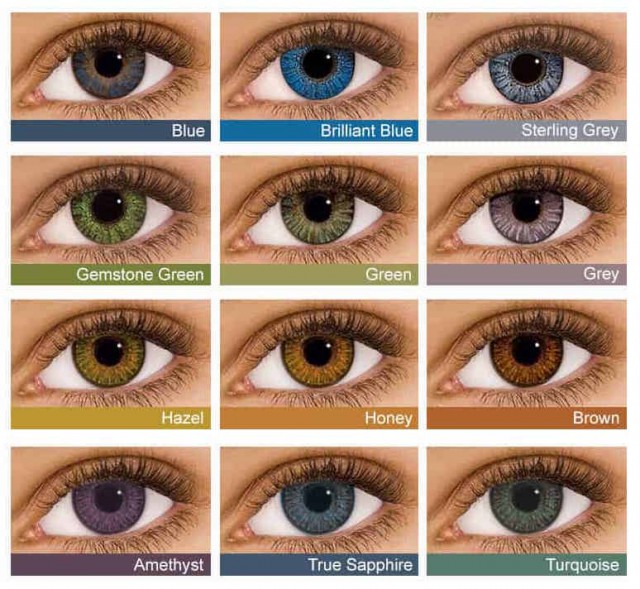 Air Optix Colors kleurlenzen verander je oogkleur met subtiele of opvallende kleuren